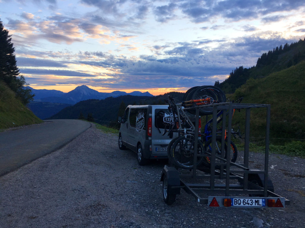 Remorque VTT Portes du soleil